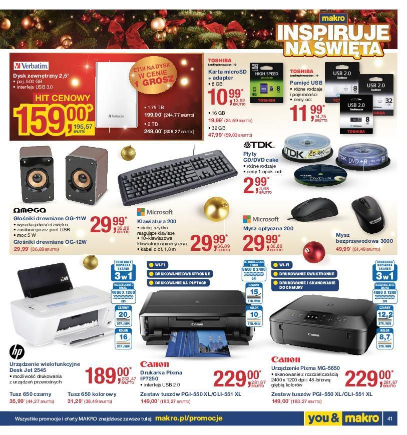 Gazetka promocyjna MAKRO do 24/12/2015 str.41