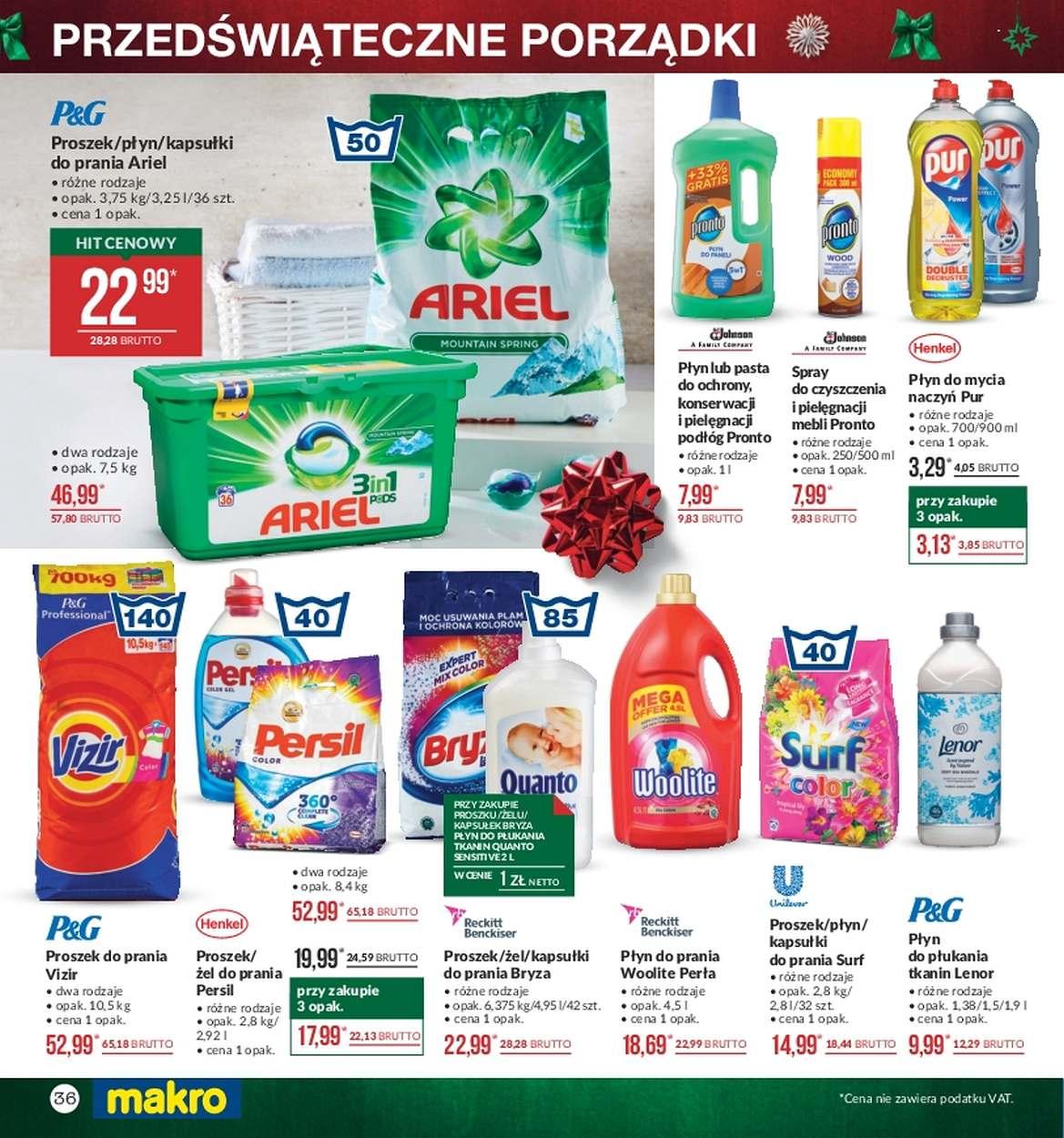 Gazetka promocyjna MAKRO do 04/12/2017 str.36