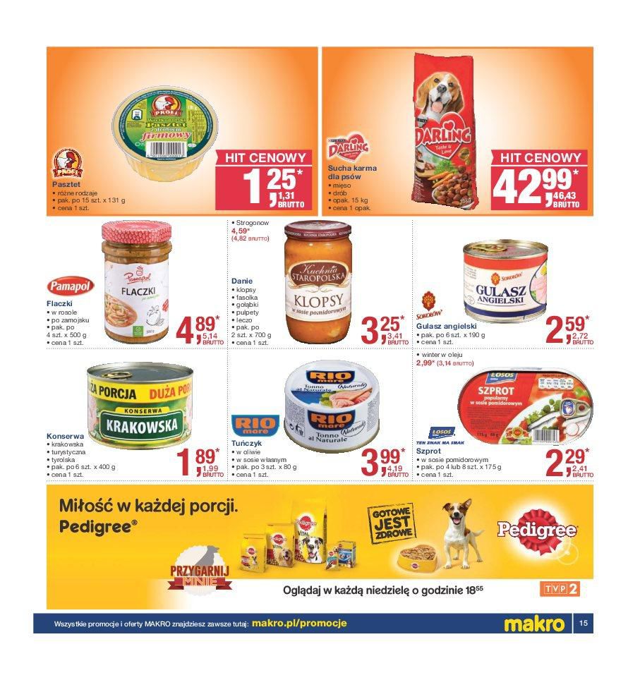 Gazetka promocyjna MAKRO do 25/04/2016 str.15