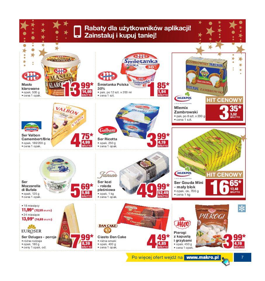 Gazetka promocyjna MAKRO do 24/12/2016 str.7