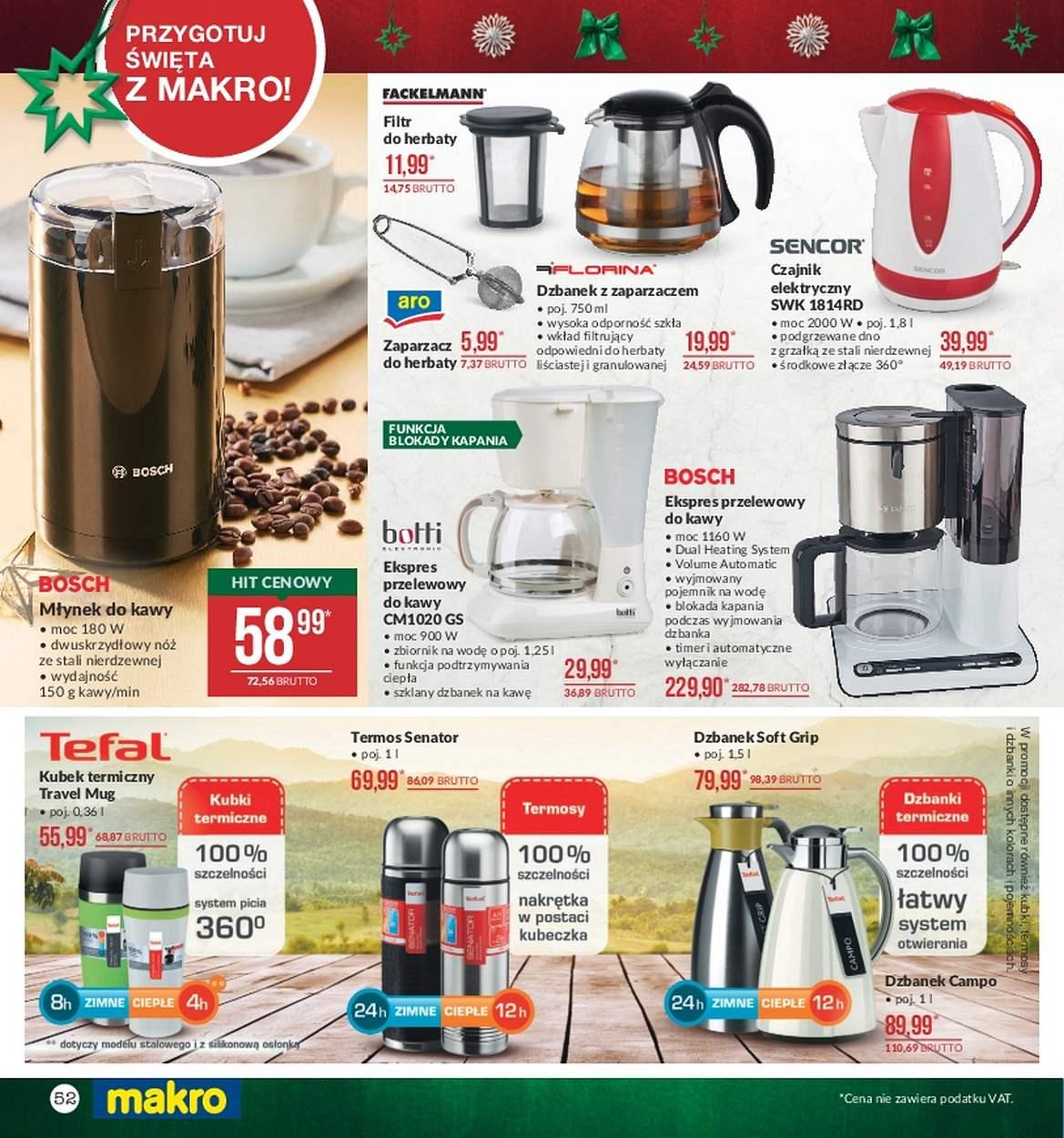 Gazetka promocyjna MAKRO do 20/11/2017 str.52