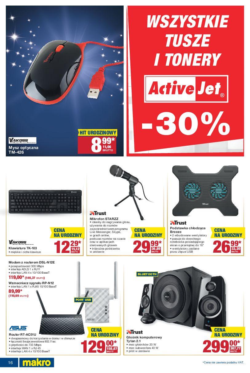 Gazetka promocyjna MAKRO do 26/09/2016 str.16