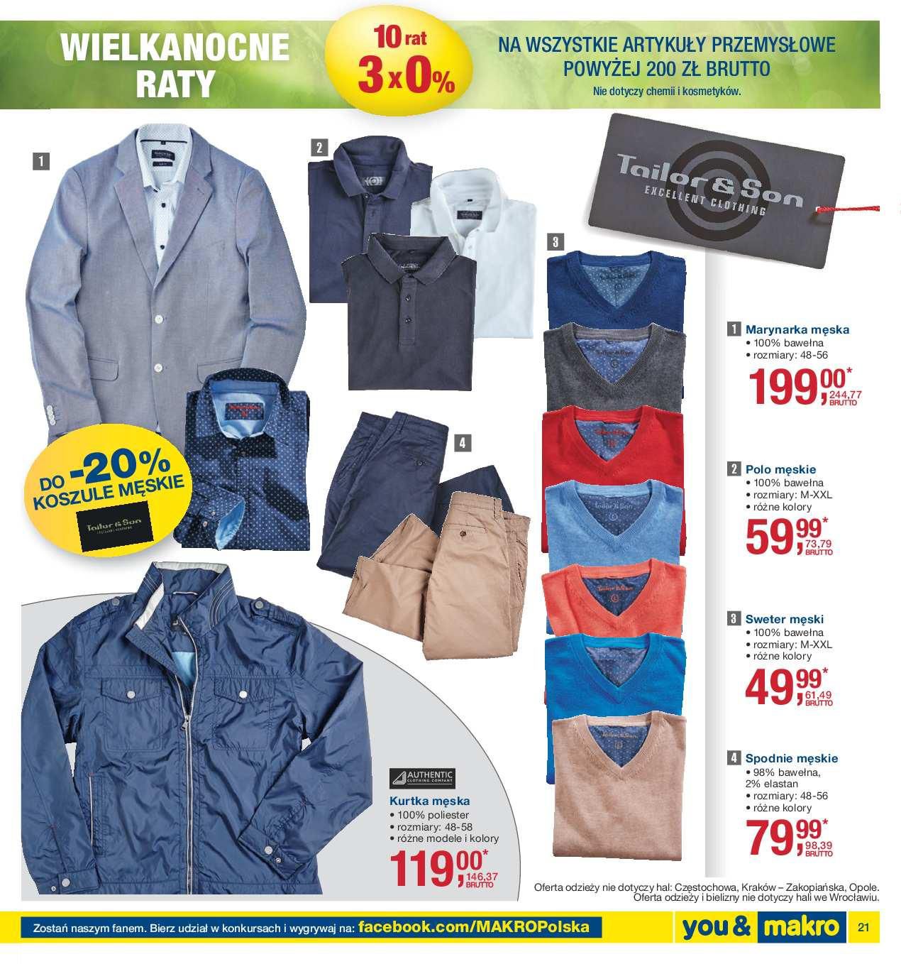 Gazetka promocyjna MAKRO do 28/03/2016 str.21