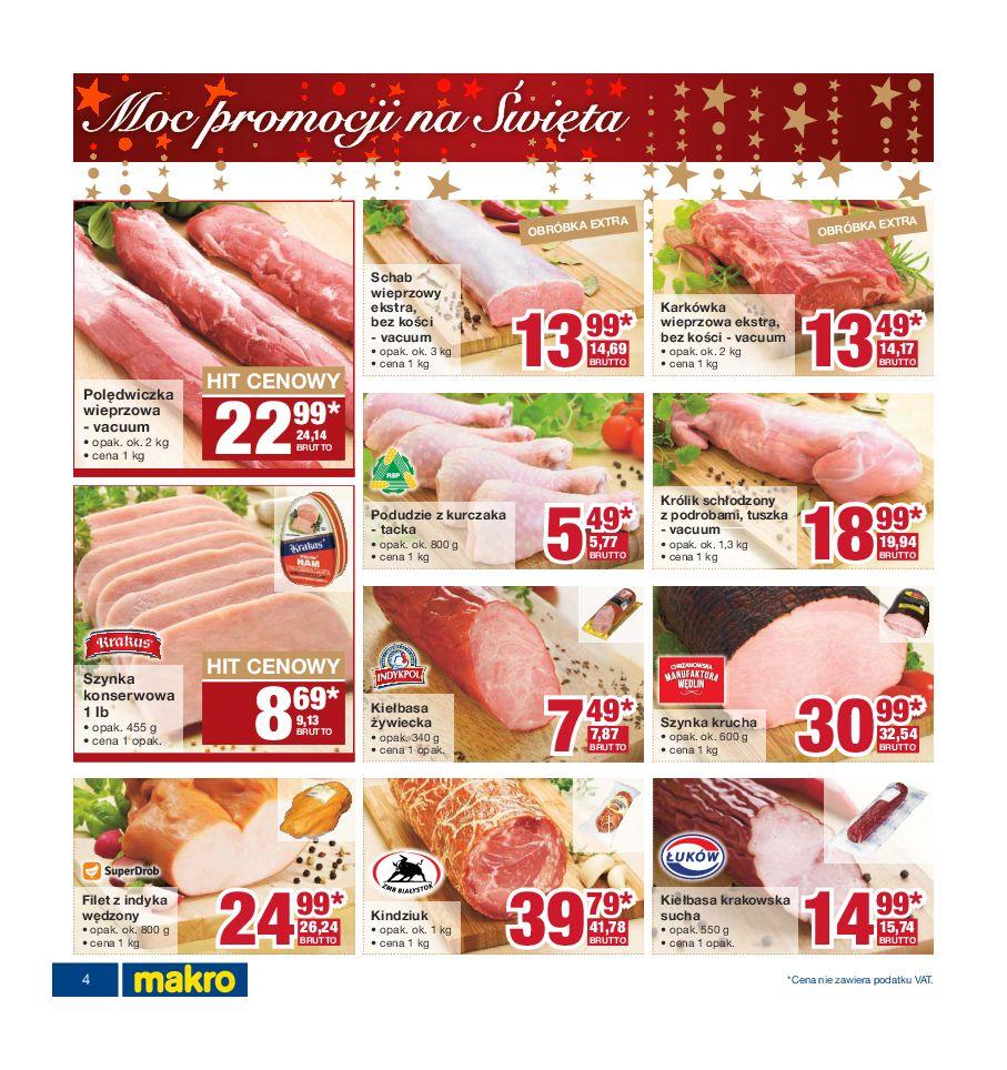 Gazetka promocyjna MAKRO do 24/12/2016 str.4