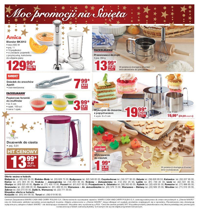 Gazetka promocyjna MAKRO do 24/12/2016 str.1
