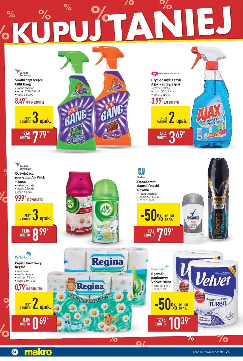 Gazetka promocyjna MAKRO do 23/10/2017 str.30