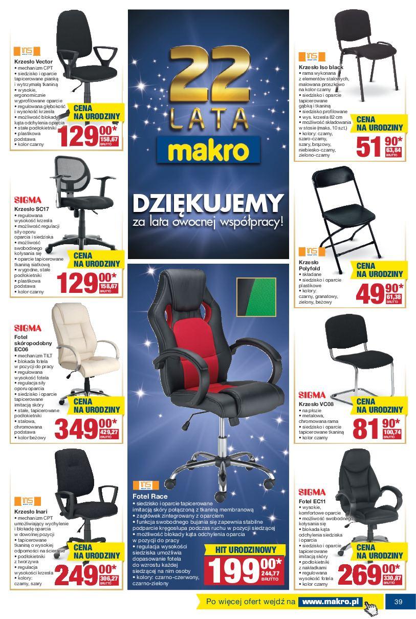 Gazetka promocyjna MAKRO do 07/11/2016 str.39