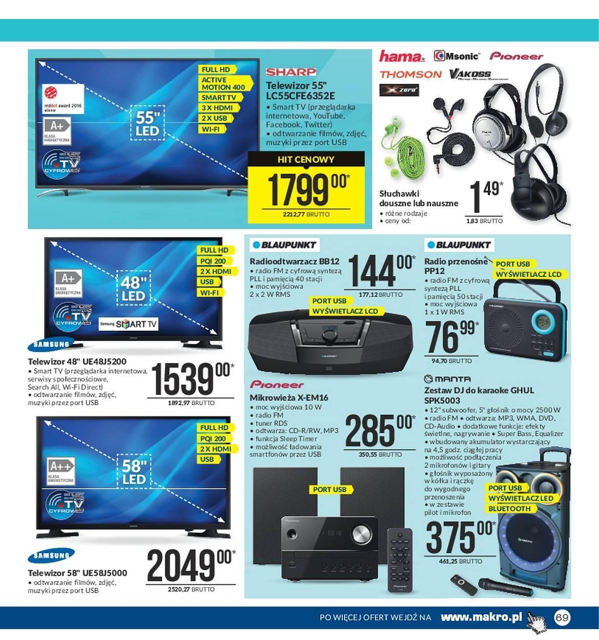 Gazetka promocyjna MAKRO do 22/05/2017 str.69