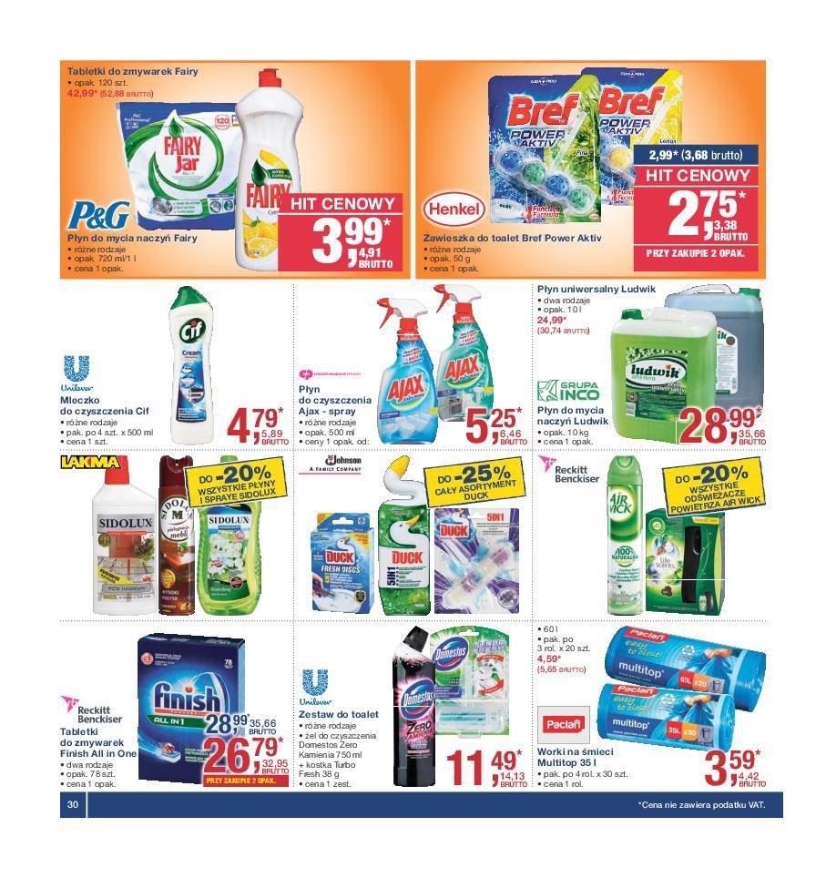 Gazetka promocyjna MAKRO do 25/04/2016 str.30