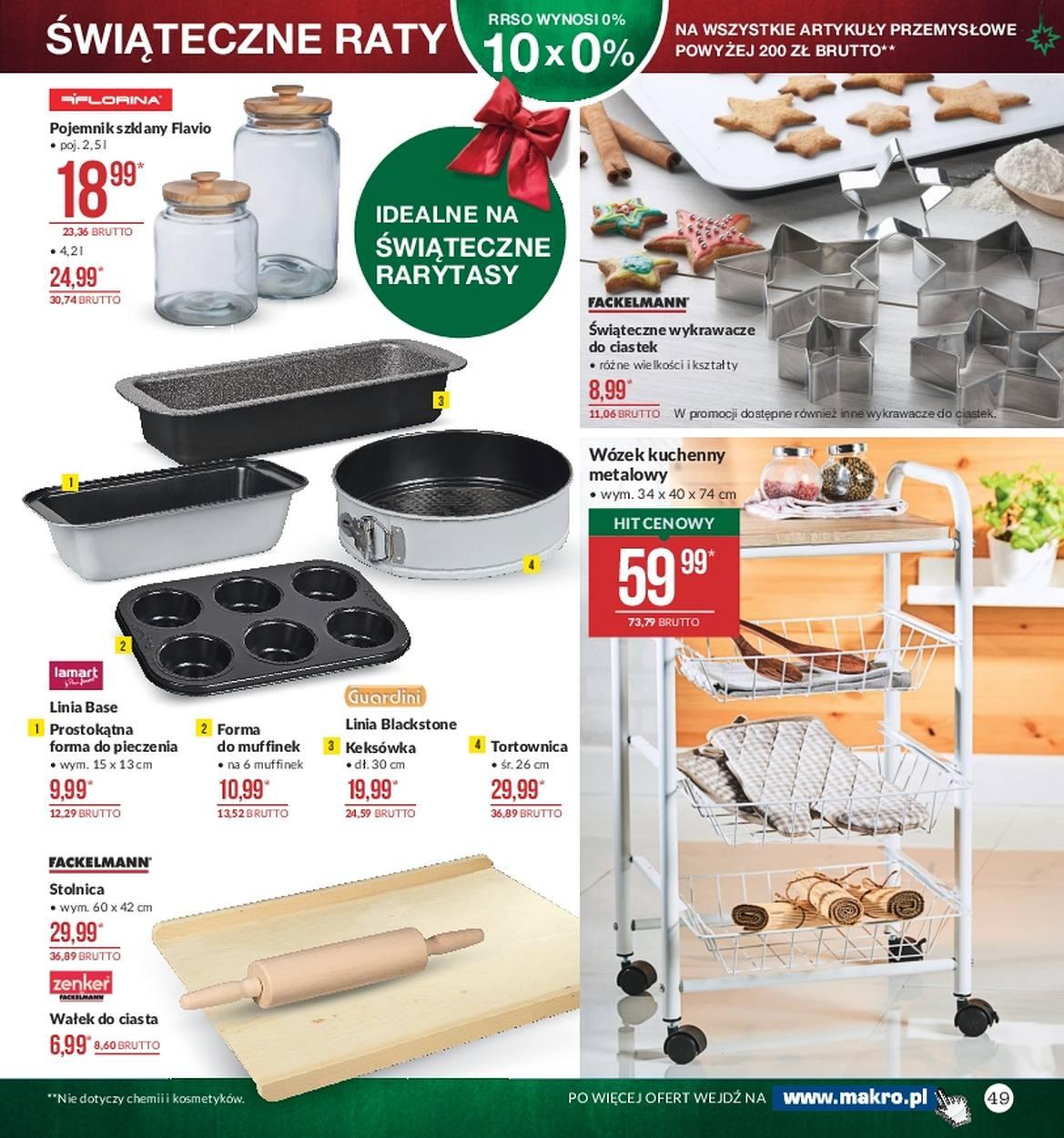 Gazetka promocyjna MAKRO do 24/12/2017 str.49