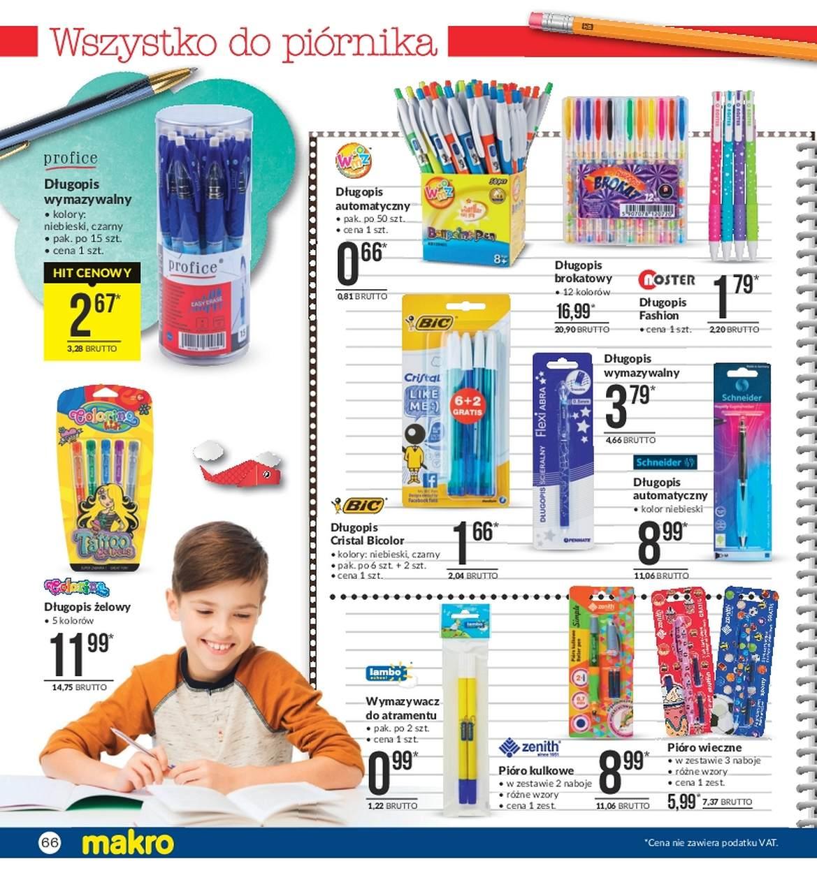 Gazetka promocyjna MAKRO do 28/08/2017 str.66