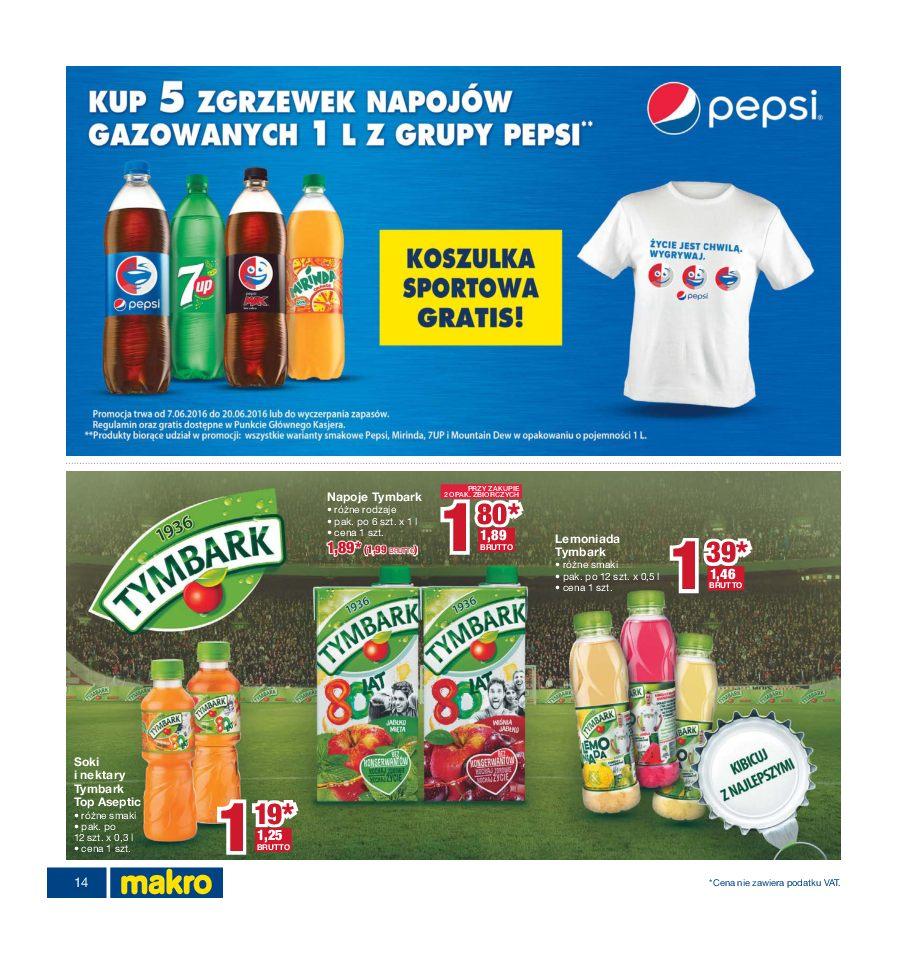 Gazetka promocyjna MAKRO do 20/06/2016 str.14