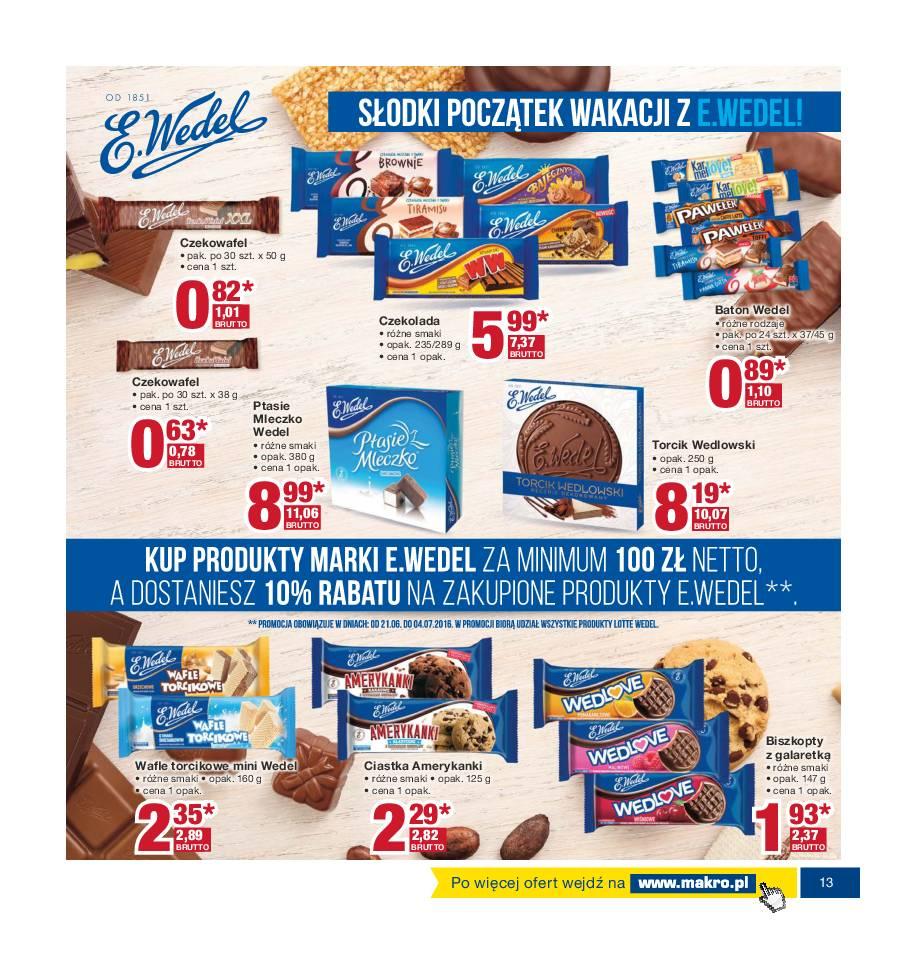 Gazetka promocyjna MAKRO do 04/07/2016 str.13