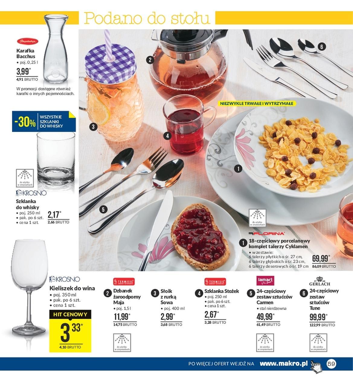 Gazetka promocyjna MAKRO do 06/11/2017 str.59