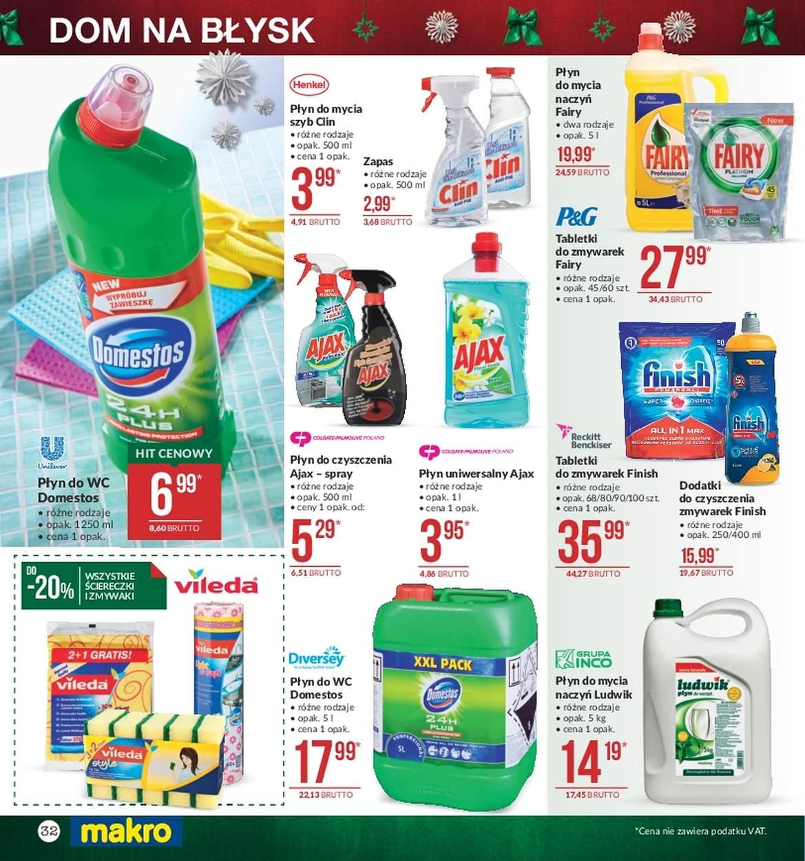 Gazetka promocyjna MAKRO do 24/12/2017 str.32