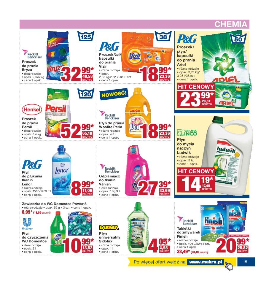 Gazetka promocyjna MAKRO do 27/02/2017 str.15