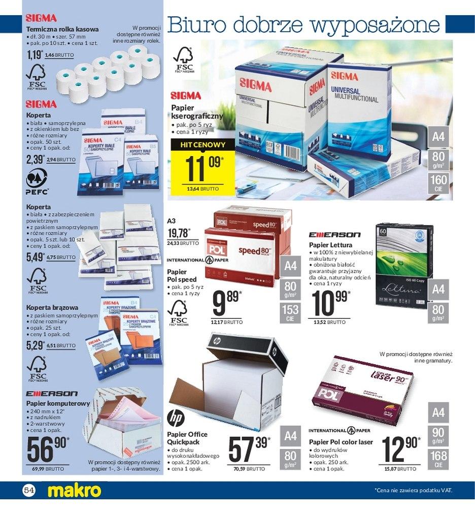 Gazetka promocyjna MAKRO do 03/07/2017 str.54