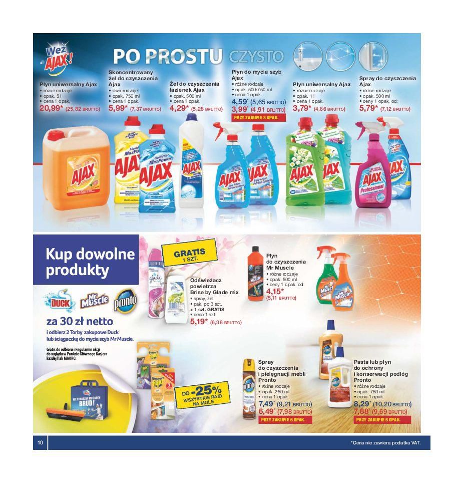 Gazetka promocyjna MAKRO do 09/05/2016 str.10