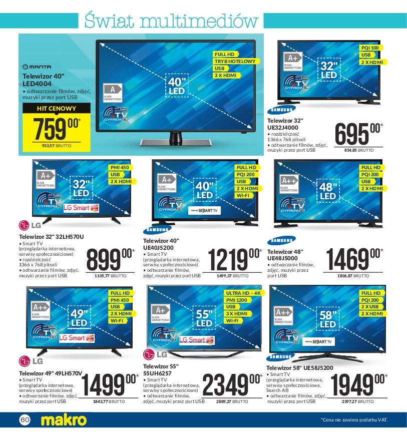 Gazetka promocyjna MAKRO do 08/05/2017 str.60