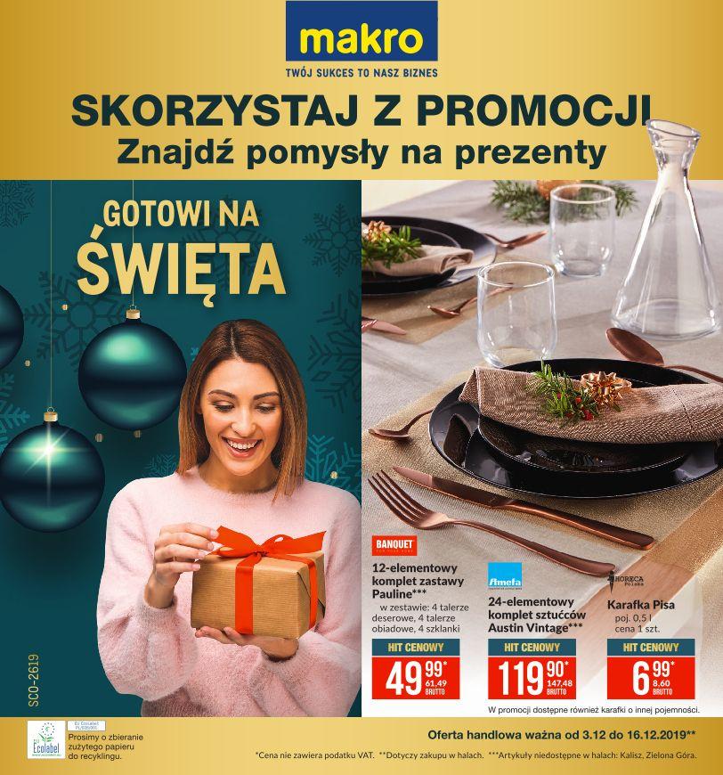 Gazetka promocyjna MAKRO do 16/12/2019 str.0
