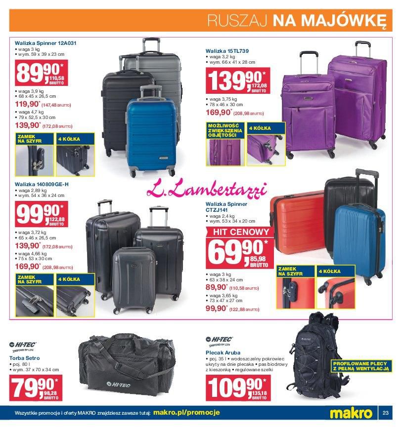 Gazetka promocyjna MAKRO do 09/05/2016 str.23