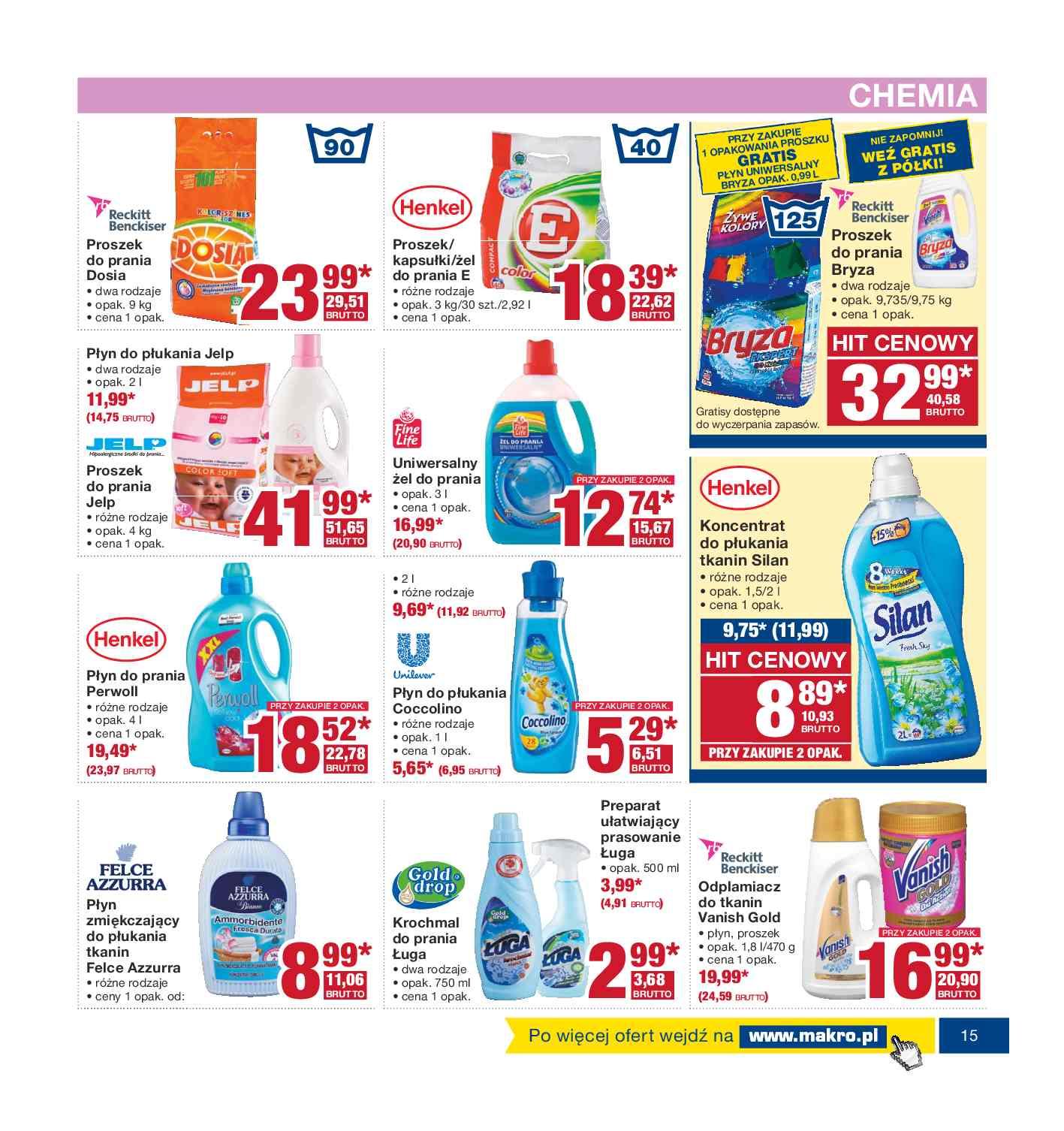 Gazetka promocyjna MAKRO do 15/08/2016 str.15