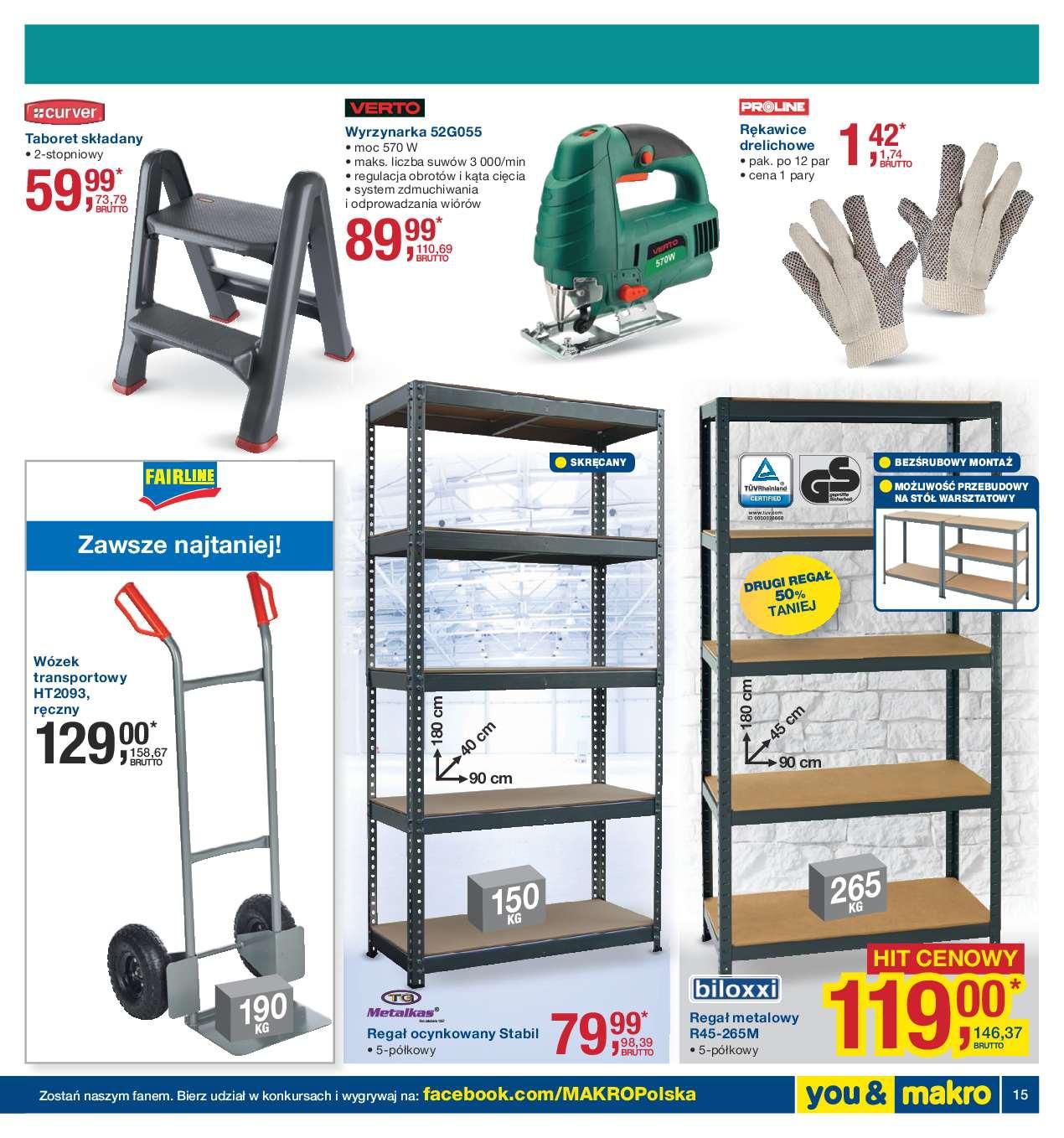 Gazetka promocyjna MAKRO do 01/02/2016 str.15