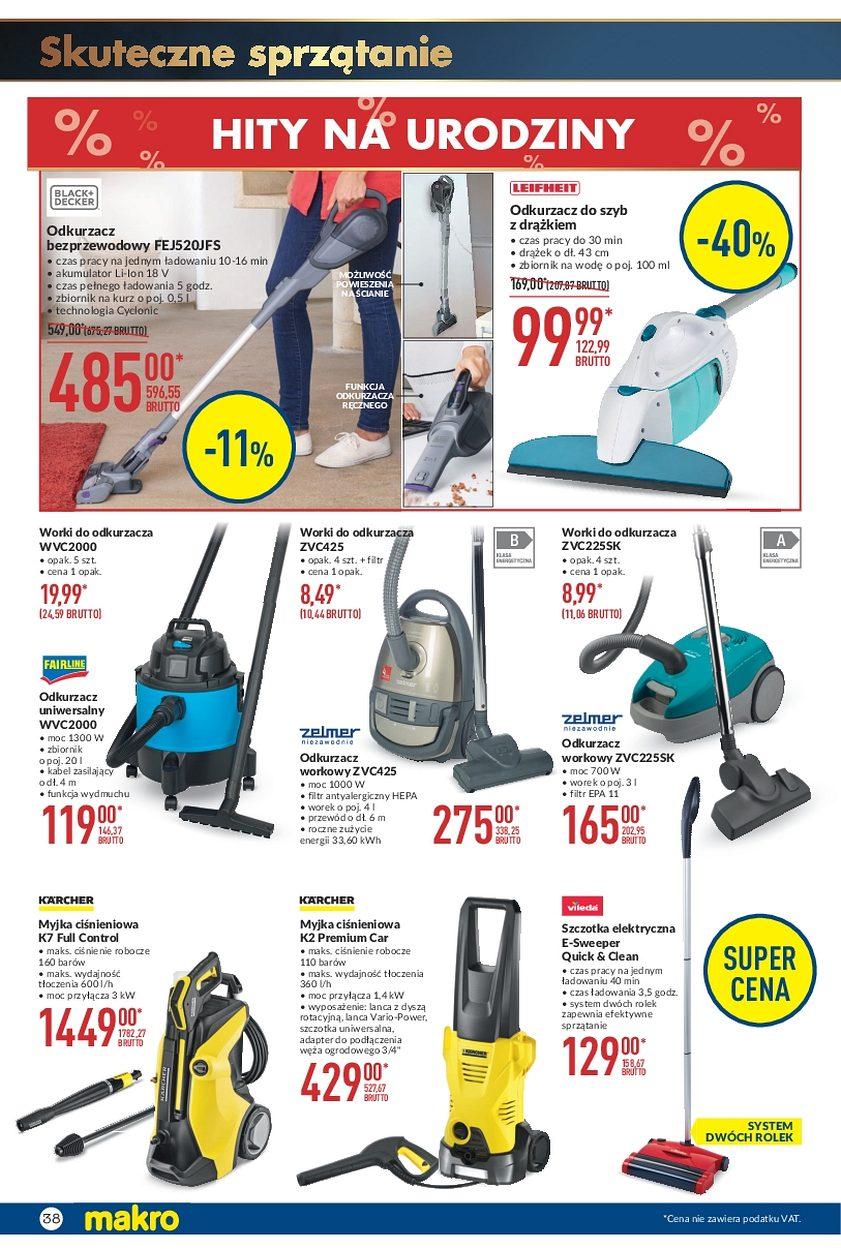 Gazetka promocyjna MAKRO do 25/09/2017 str.38