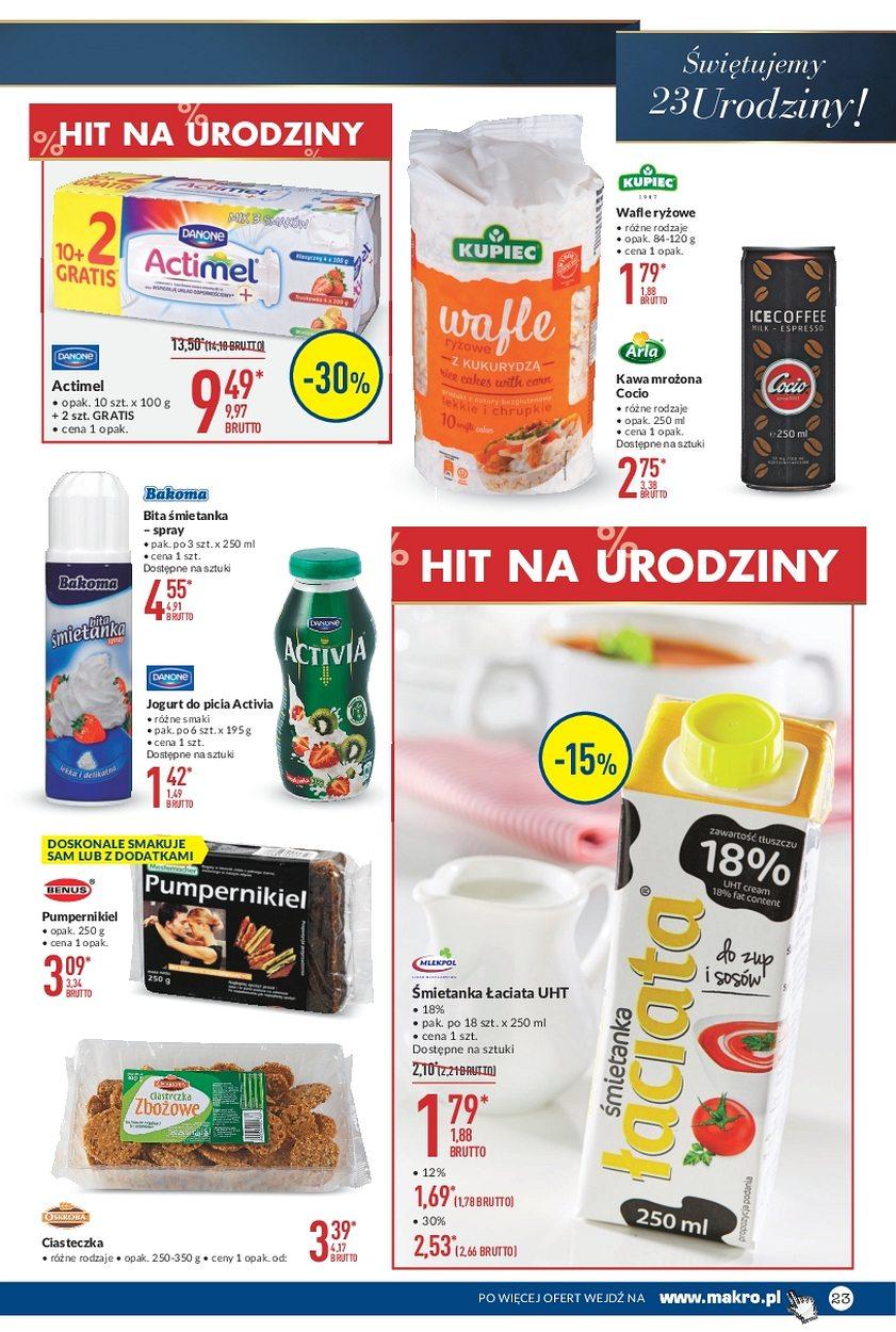 Gazetka promocyjna MAKRO do 11/09/2017 str.23