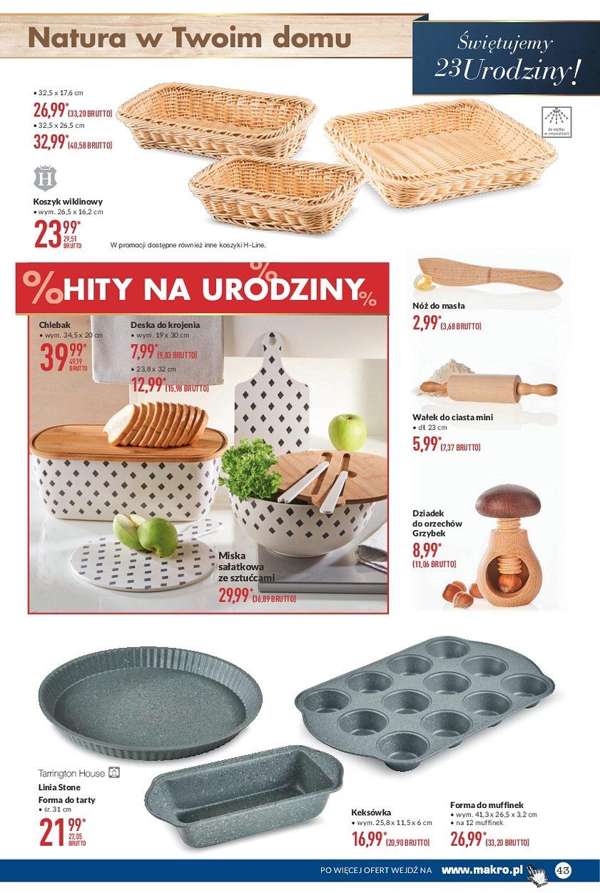 Gazetka promocyjna MAKRO do 09/10/2017 str.43