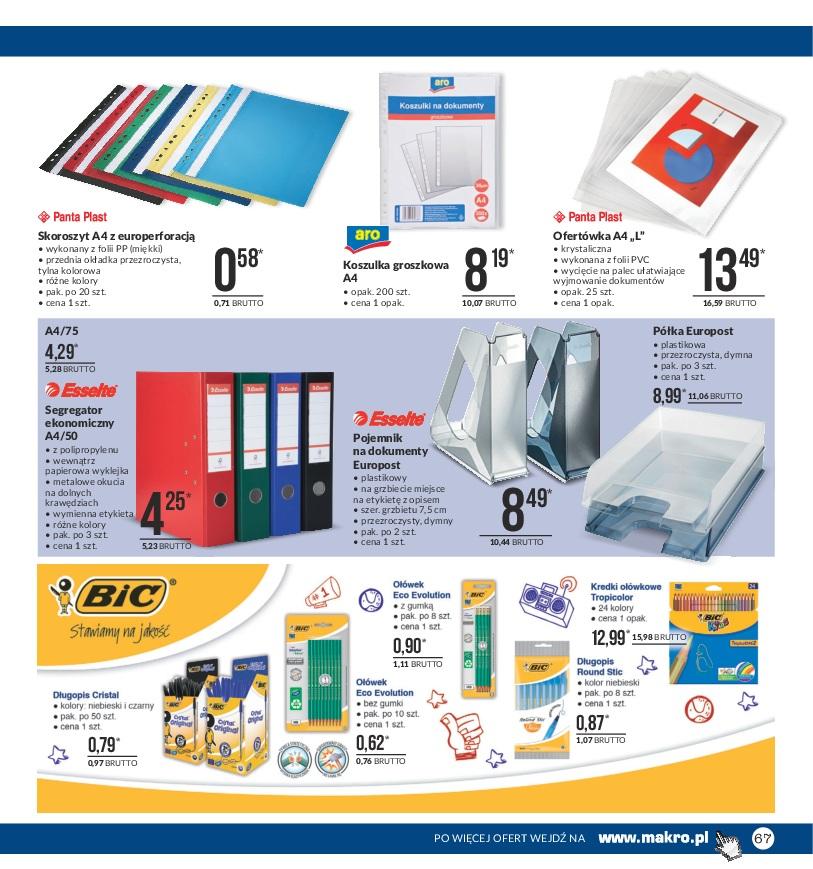 Gazetka promocyjna MAKRO do 08/05/2017 str.67