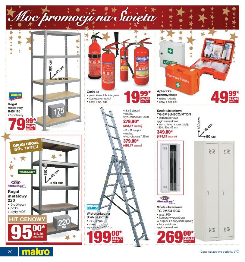 Gazetka promocyjna MAKRO do 05/12/2016 str.20