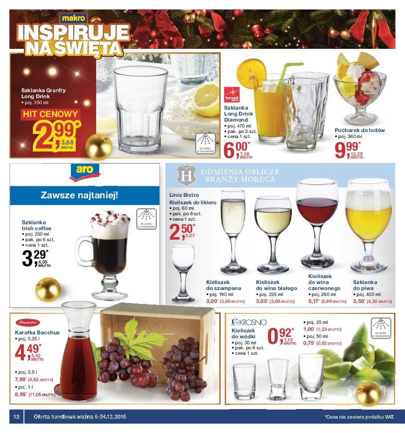 Gazetka promocyjna MAKRO do 24/12/2015 str.12