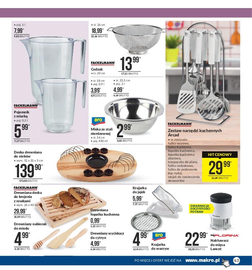 Gazetka promocyjna MAKRO do 10/04/2017 str.43