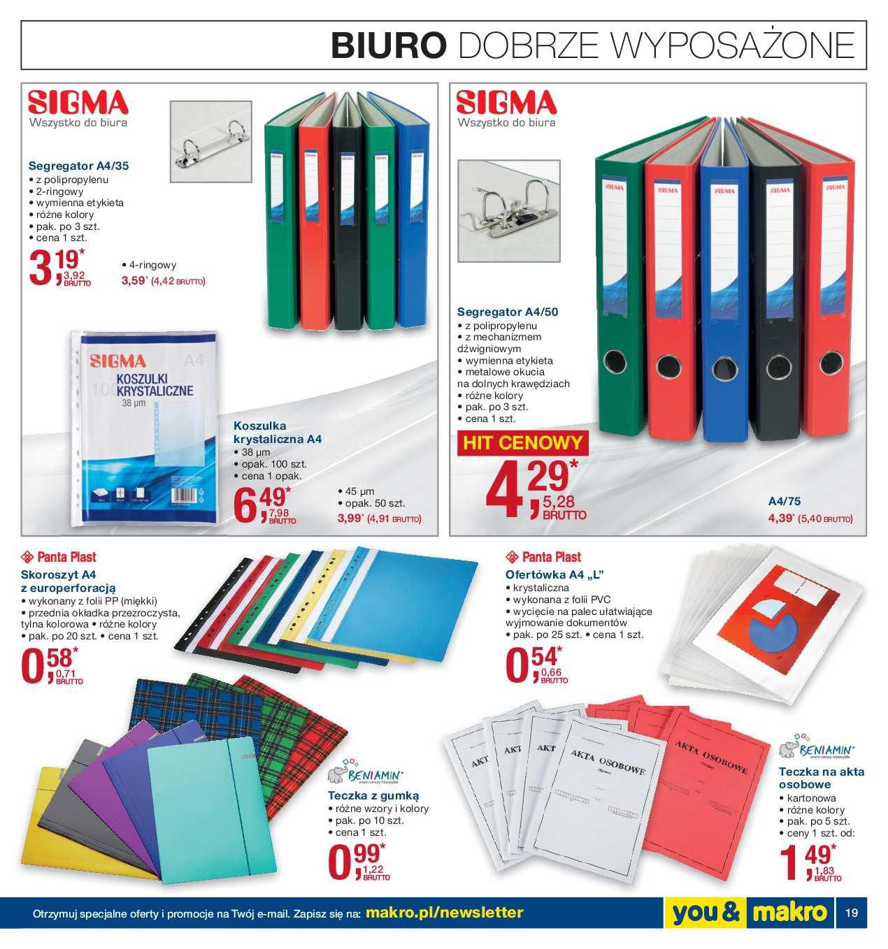 Gazetka promocyjna MAKRO do 18/01/2016 str.19