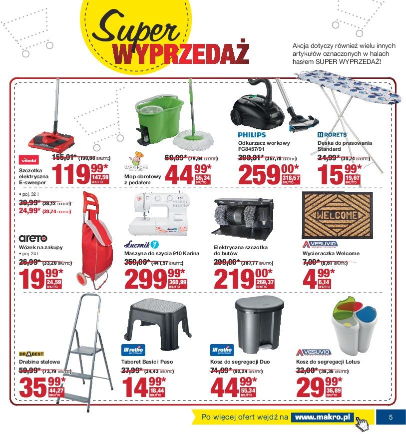 Gazetka promocyjna MAKRO do 30/01/2017 str.5