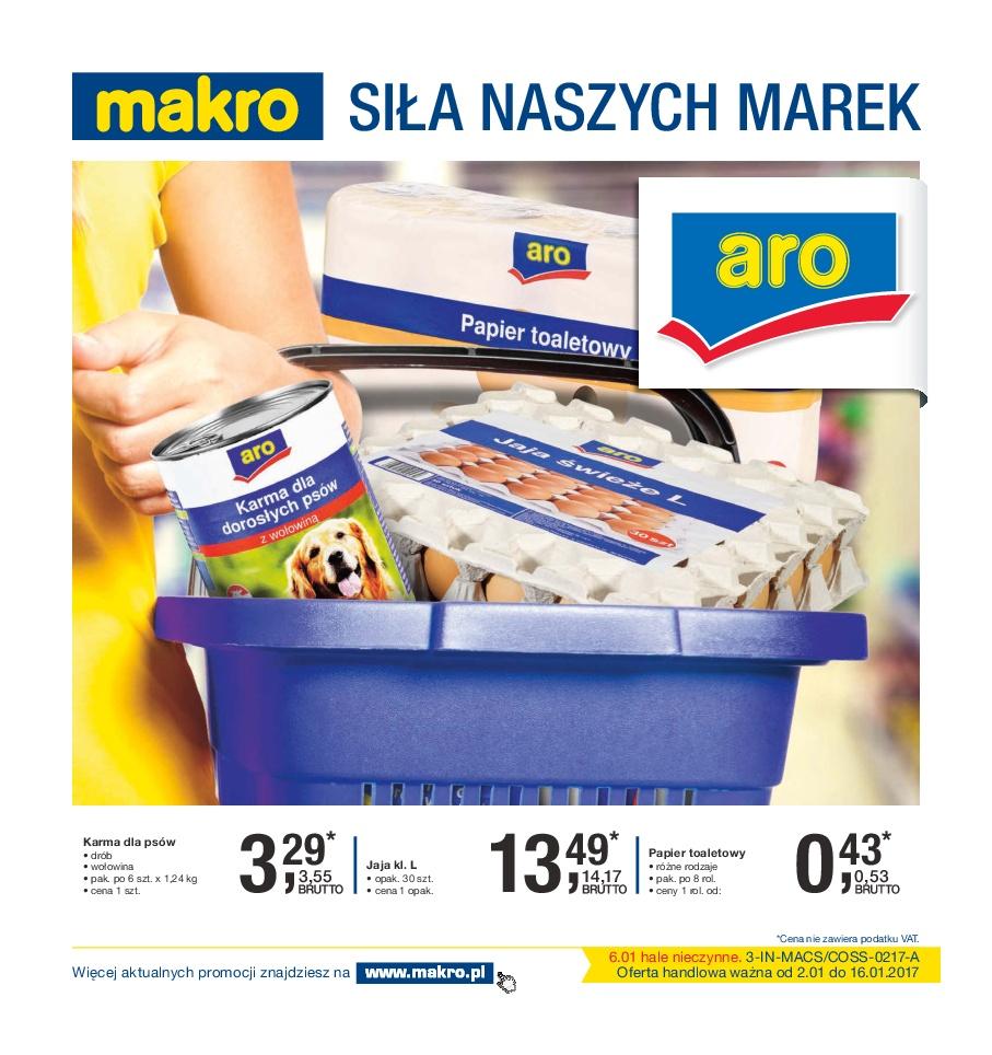 Gazetka promocyjna MAKRO do 16/01/2017 str.0