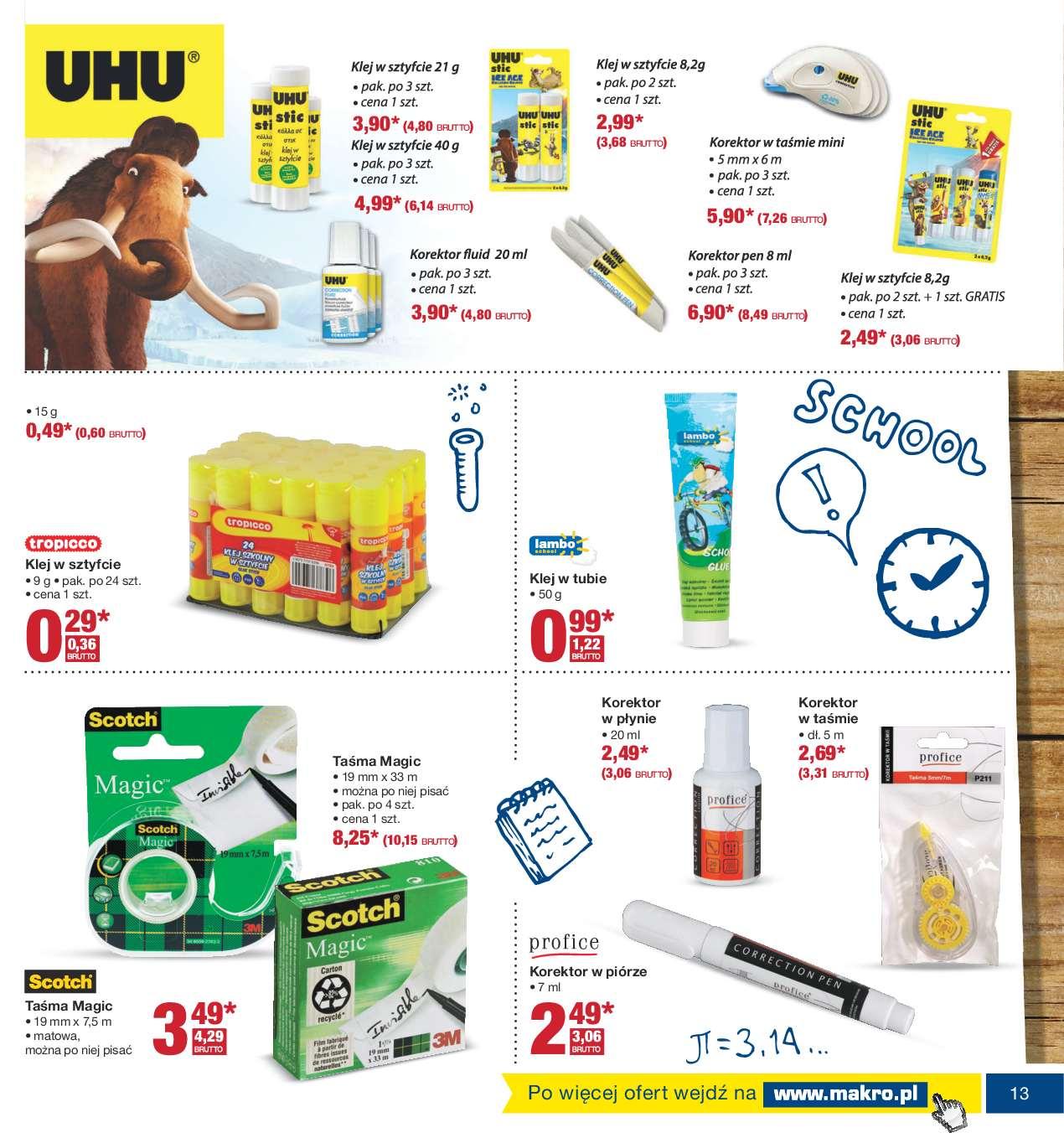 Gazetka promocyjna MAKRO do 15/08/2016 str.13