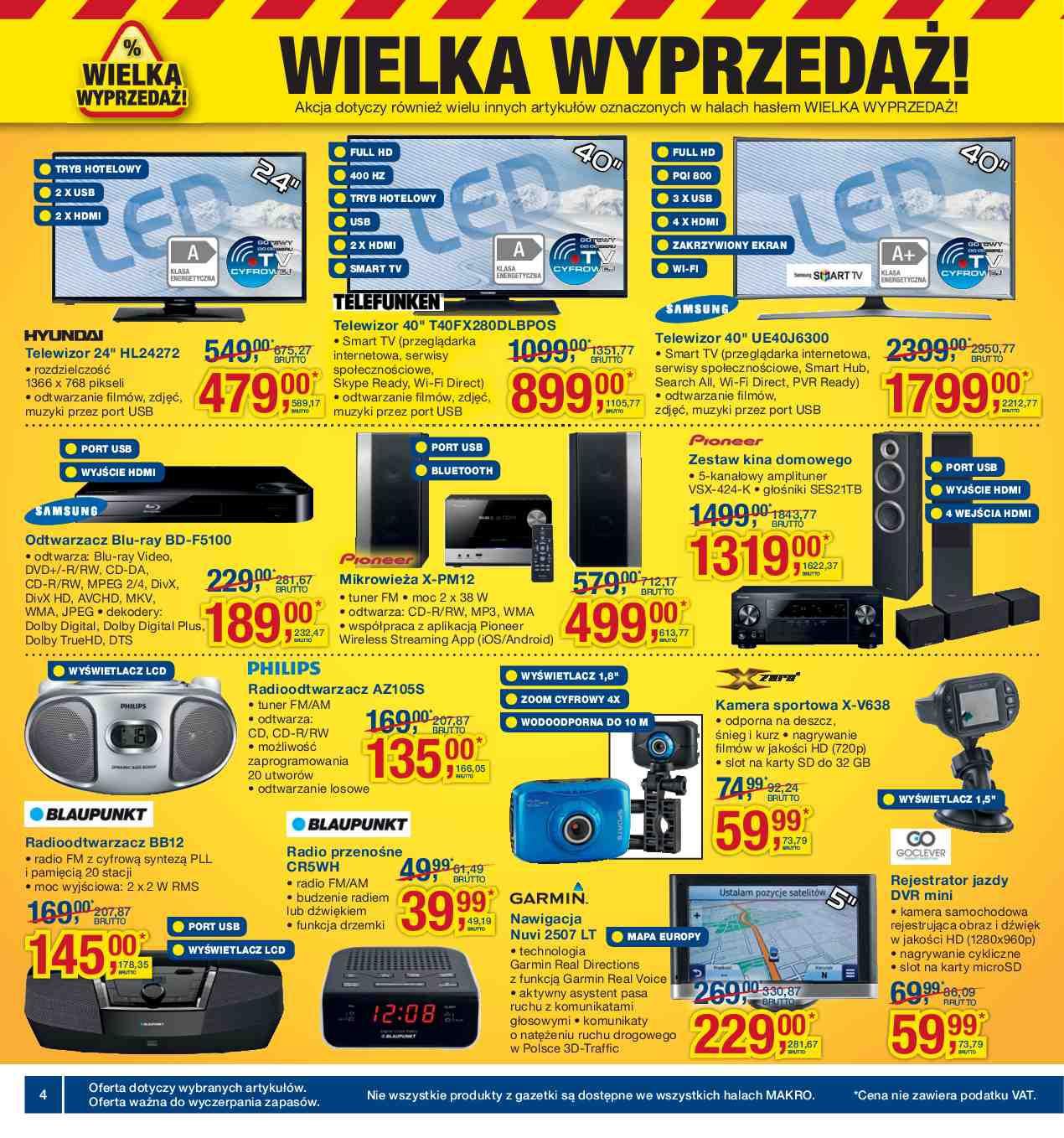 Gazetka promocyjna MAKRO do 18/01/2016 str.4