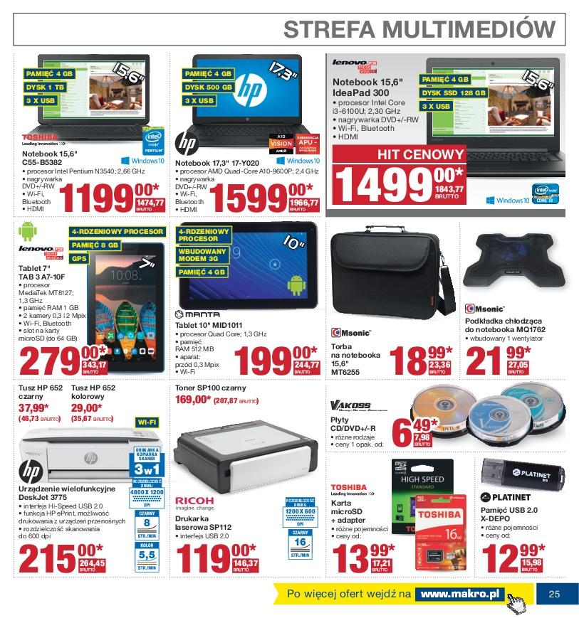 Gazetka promocyjna MAKRO do 13/03/2017 str.25