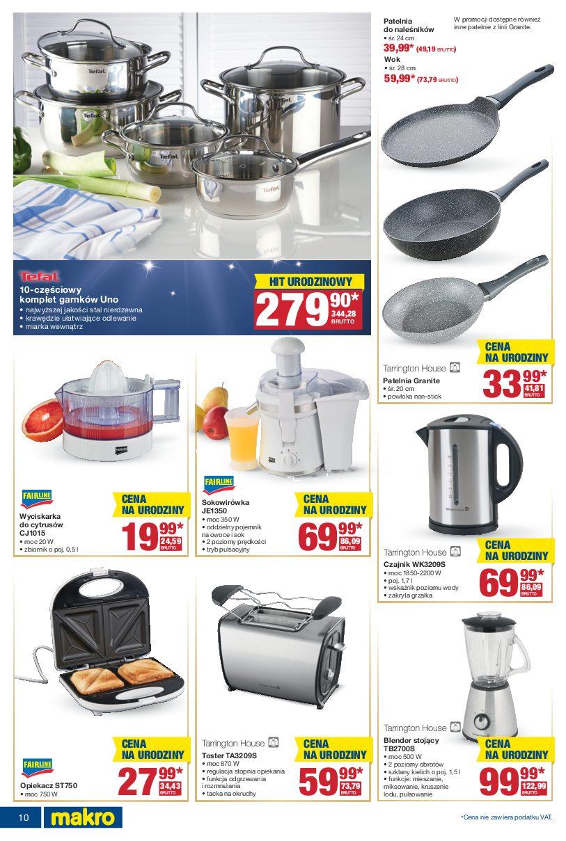 Gazetka promocyjna MAKRO do 24/10/2016 str.10