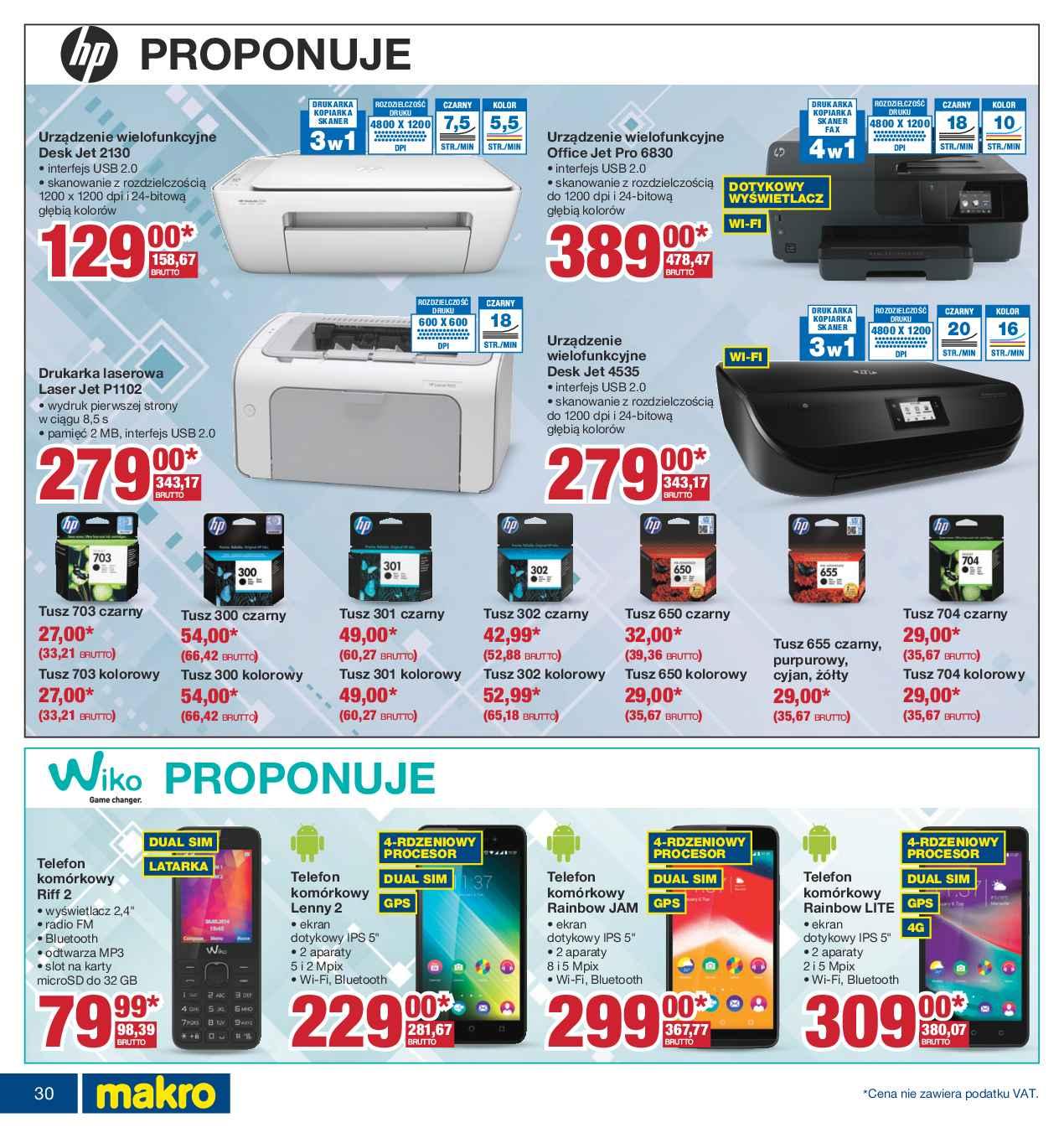 Gazetka promocyjna MAKRO do 18/07/2016 str.30