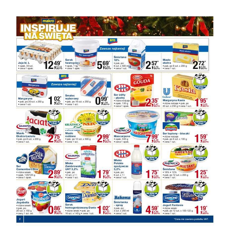 Gazetka promocyjna MAKRO do 24/12/2015 str.2