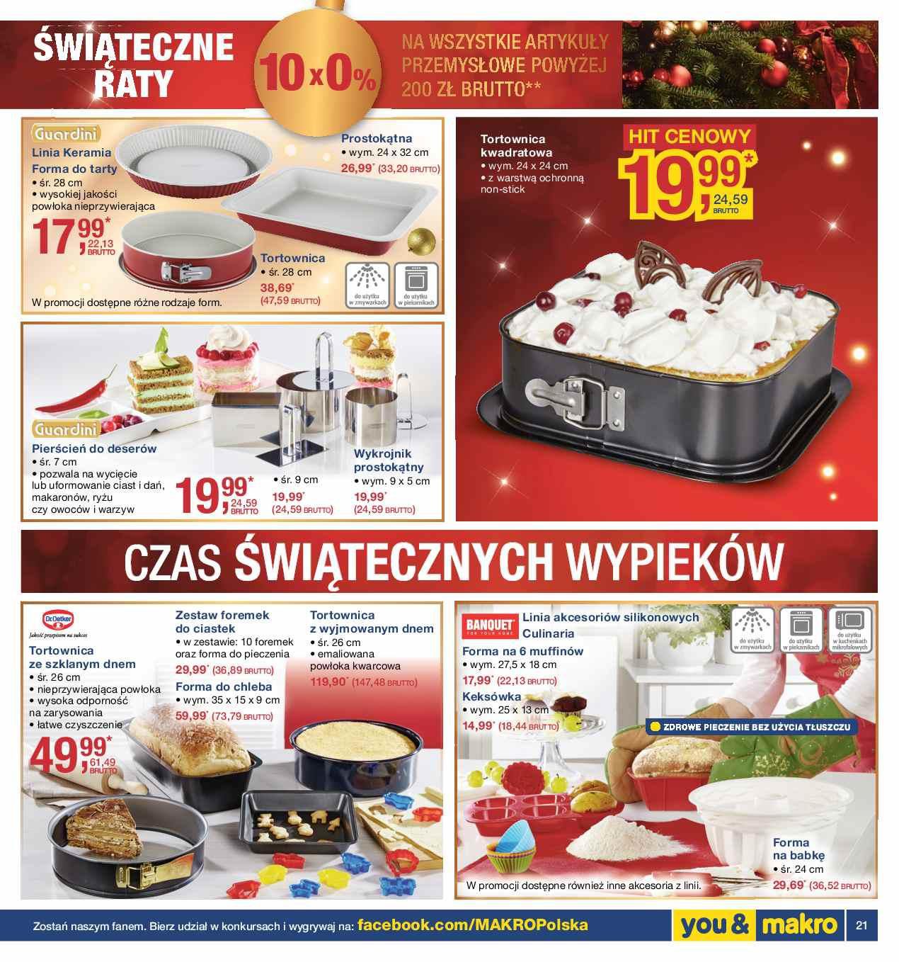 Gazetka promocyjna MAKRO do 07/12/2015 str.21