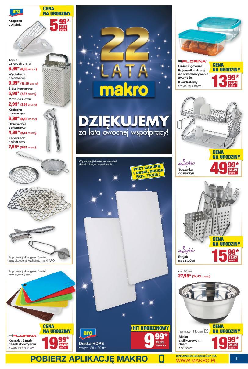 Gazetka promocyjna MAKRO do 26/09/2016 str.11