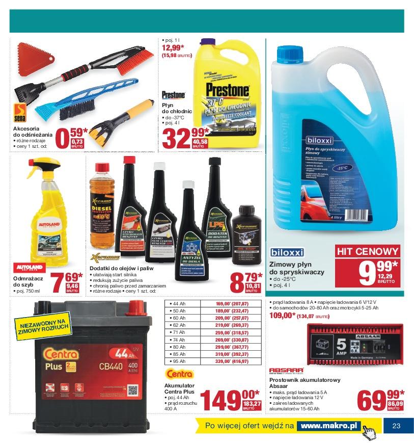 Gazetka promocyjna MAKRO do 30/01/2017 str.23