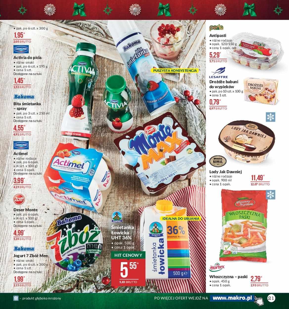 Gazetka promocyjna MAKRO do 24/12/2017 str.21