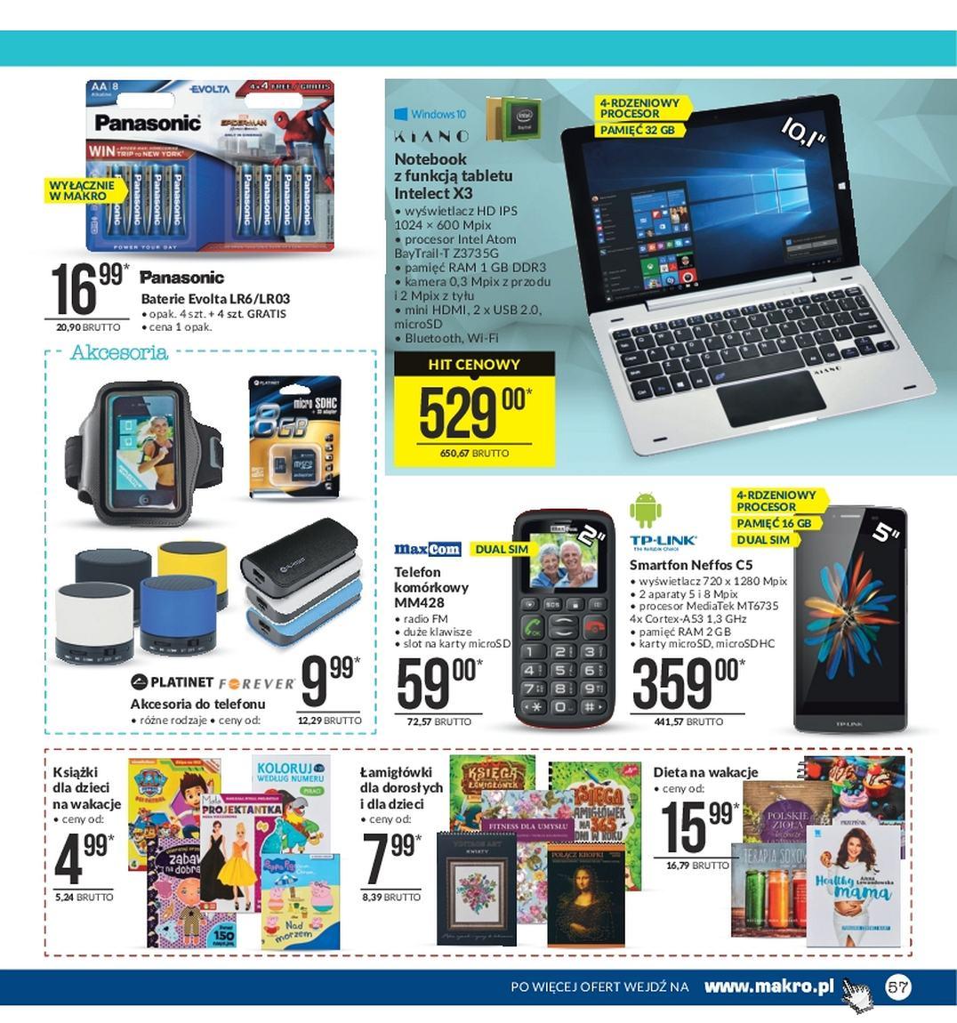 Gazetka promocyjna MAKRO do 14/08/2017 str.57