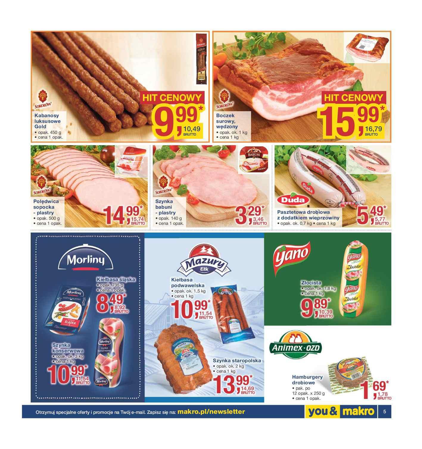 Gazetka promocyjna MAKRO do 18/01/2016 str.5