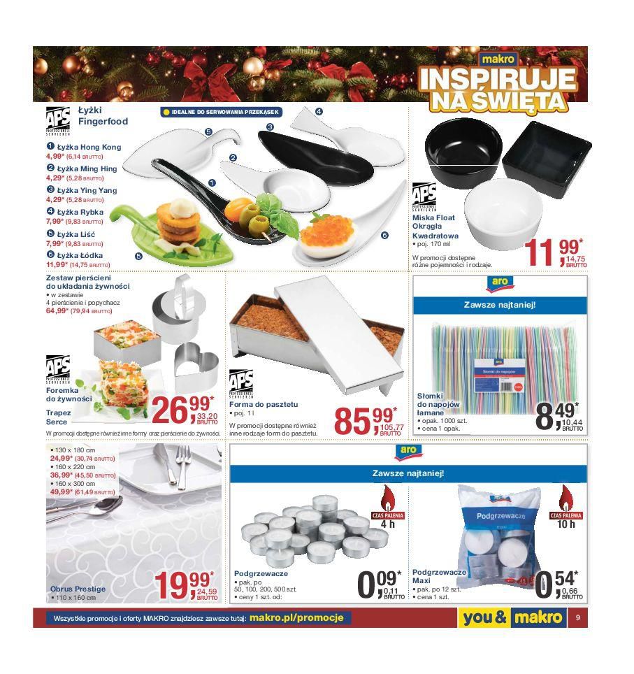 Gazetka promocyjna MAKRO do 24/12/2015 str.9